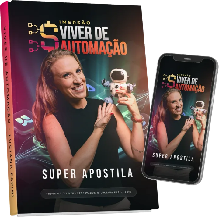 Mockup da super apostila digital