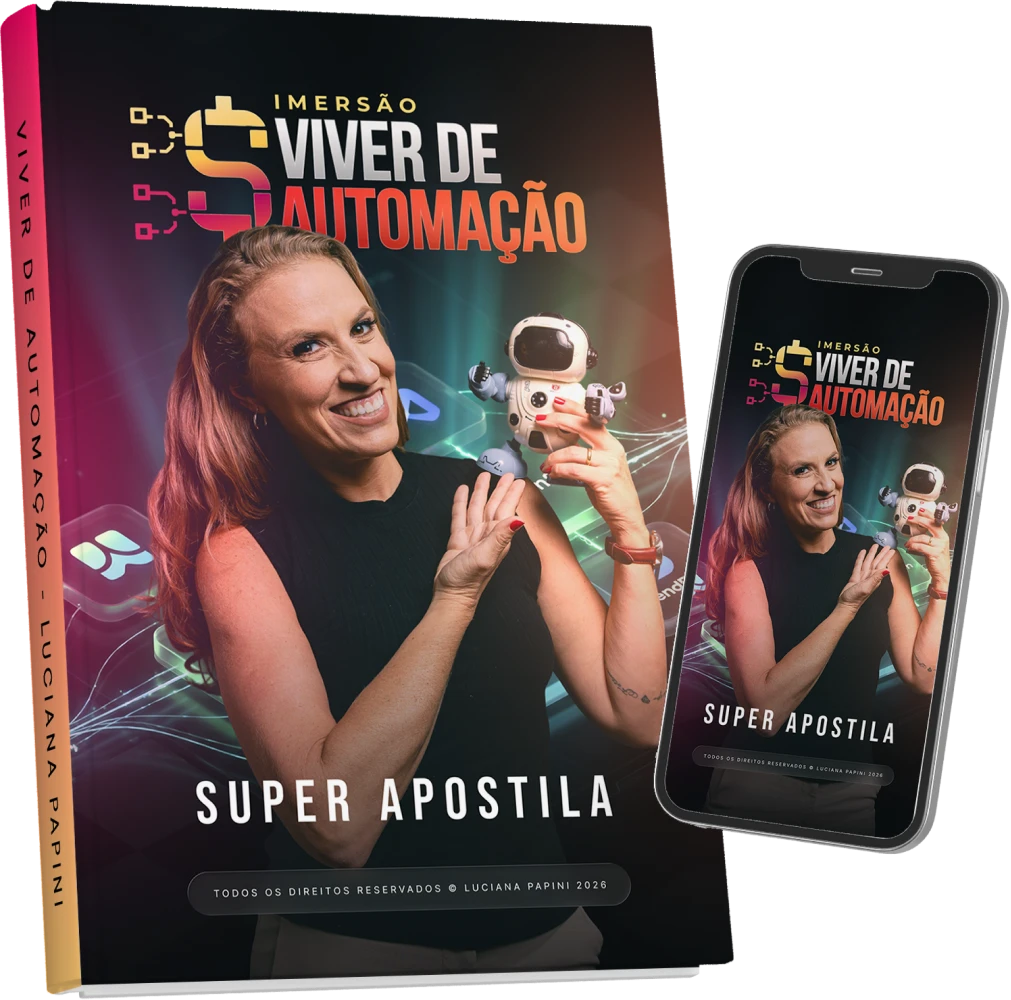 Mockup da super apostila digital