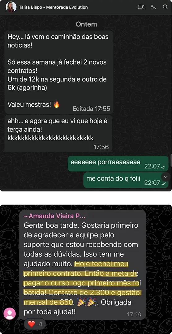 Depoimento de aluno sobre automação